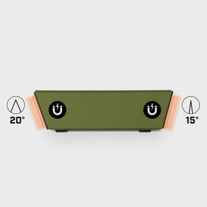 Tumbler Pro Diamond Rolling Knife Sharpener Set - Forest Green