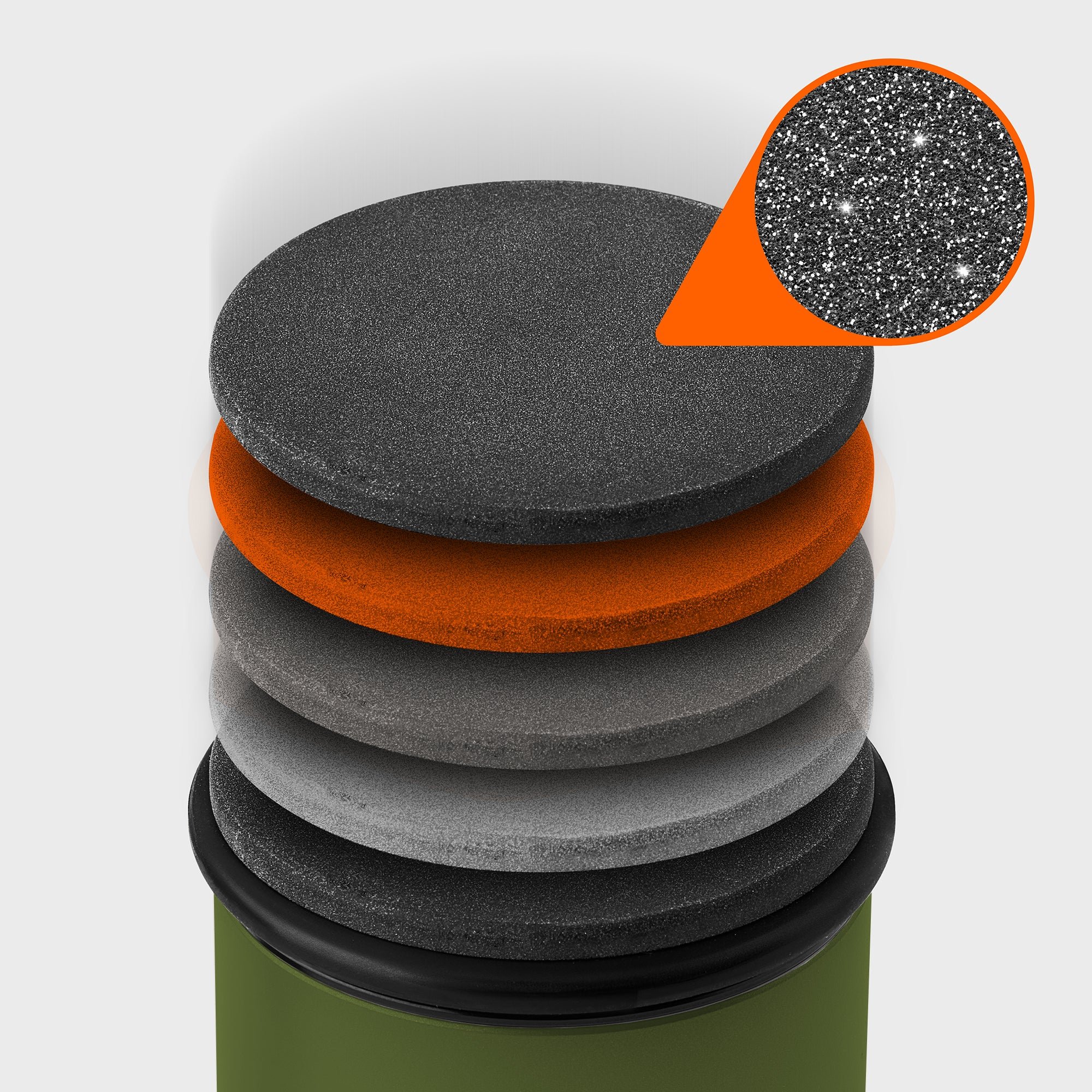 Four-Layer Diamond Disc