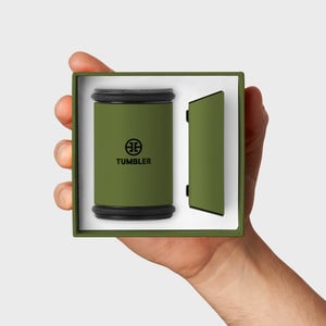 Tumbler Pro Diamond Rolling Knife Sharpener Set - Forest Green