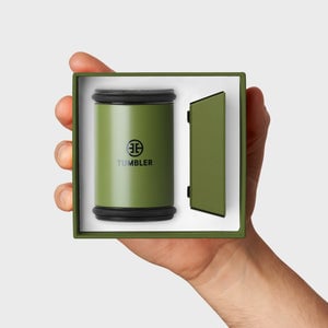 Tumbler Pro Diamond Rolling Knife Sharpener Set - Forest Green