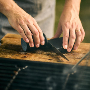 Tumbler Pro Diamond Rolling Knife Sharpener Set - Charcoal Black
