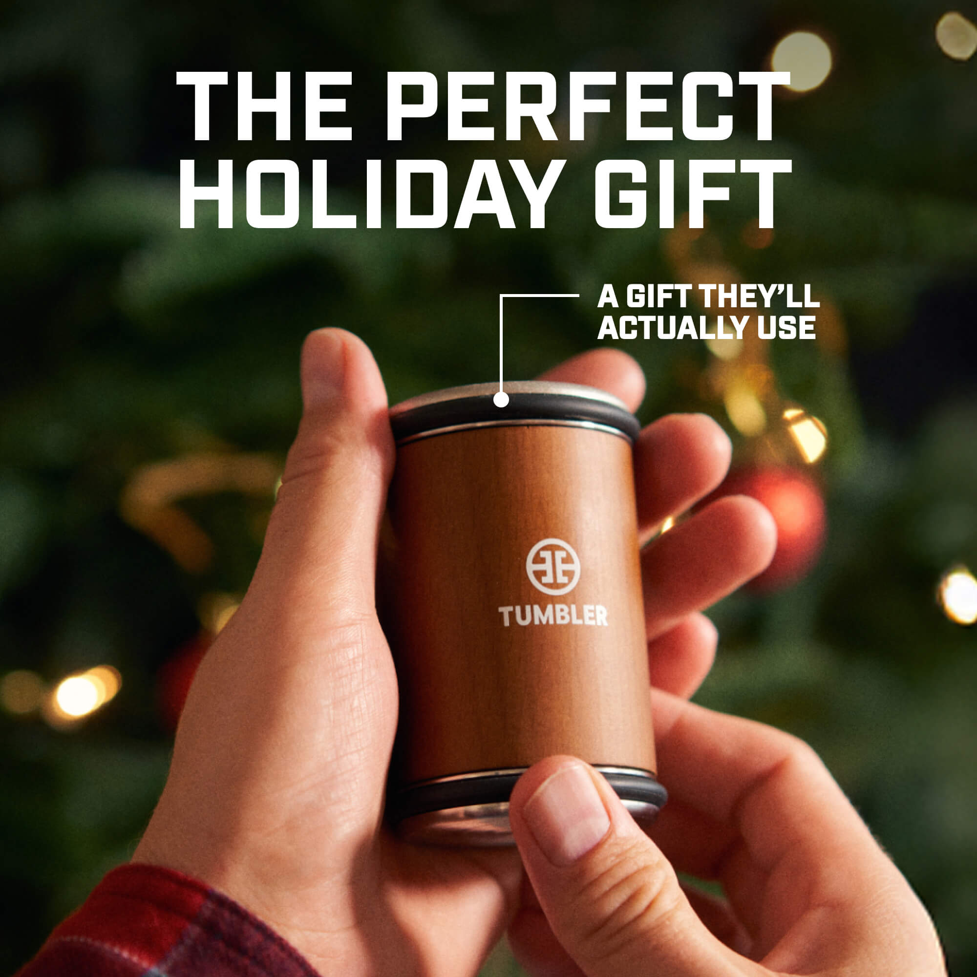 Tumbler Rolling Knife Sharpener Holiday Gift Set Red Ribbon Edition