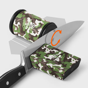 ボンボネロ bonbonero 蓄光カモ CAMO Rolling Knife Sharpener Pro - Camouflage Green Limited Edition